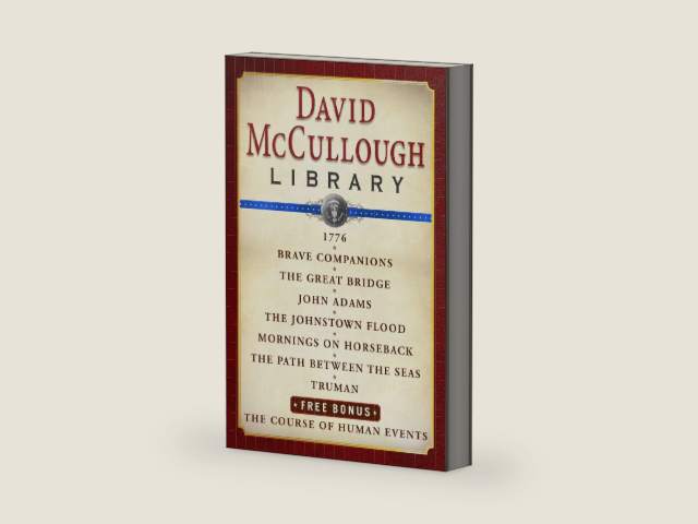 David McCullough Library E-book Box Set: 1776, Brave Companions, The Great Bridge, John Adams, The Johnstown Flood, Mornings on Horseback, Path Between the Seas, Truman, The Course of Human Events by David McCullough