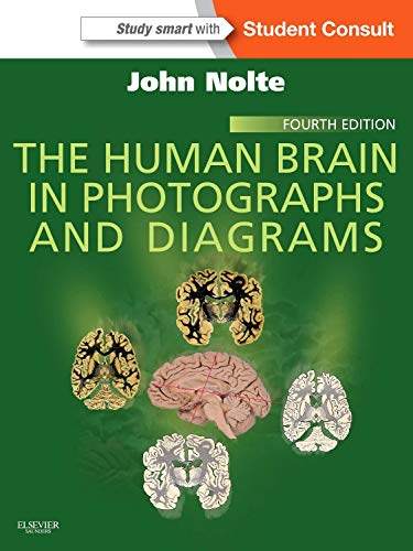 The Human Brain in Photographs and Diagrams: With STUDENT CONSULT Online Access by John Nolte PhD PhD
