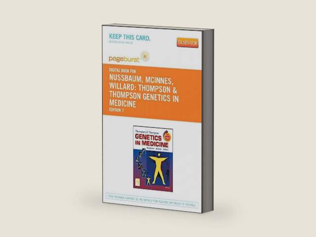 Thompson & Thompson Genetics in Medicine - Elsevier eBook on VitalSource (Retail Access Card) by Robert Nussbaum MD FACP FACMG