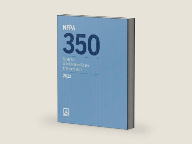 NFPA 350, Guide for Safe Confined Space Entry and Work, 2022 Edition by National Fire Protection Association (NFPA)