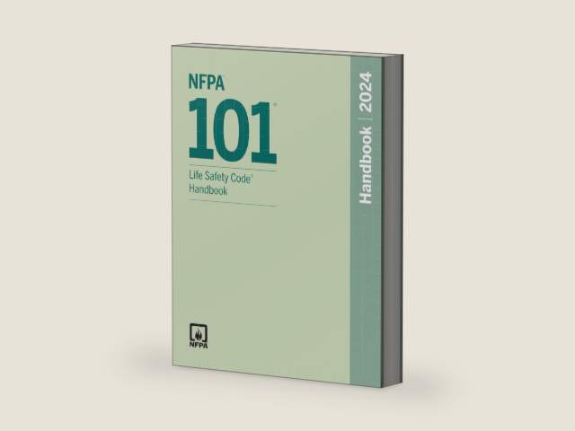 NFPA 101, Life Safety Code Handbook (2024) by National Fire Protection Association (NFPA)
