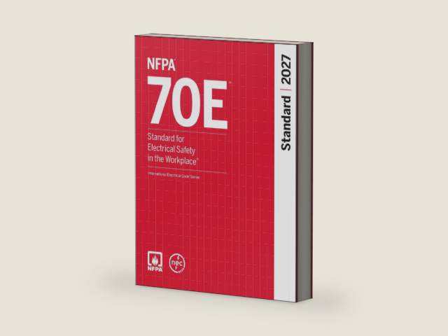 NFPA 70E, Standard for Electrical Safety in the Workplace (2027 Edition) by National Fire Protection Association (NFPA)