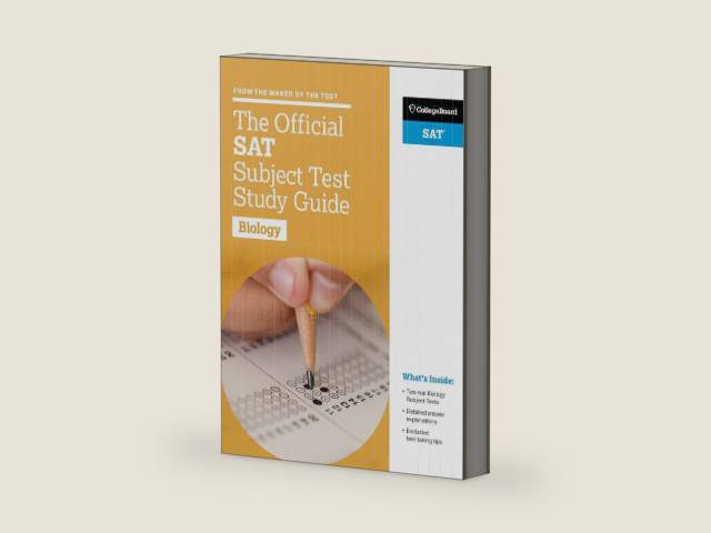 The Official SAT Subject Test in Biology Study Guide by The College Board