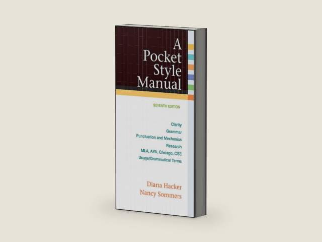 A Pocket Style Manual by Diana Hacker