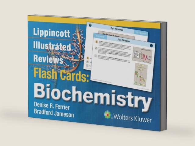 Lippincott Illustrated Reviews Flash Cards: Biochemistry (Lippincott Illustrated Reviews Series) by Denise R. Ferrier
