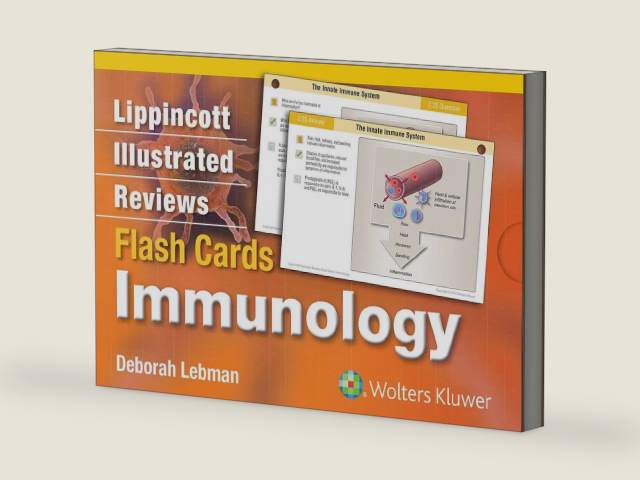 Lippincott Illustrated Reviews Flash Cards: Immunology (Lippincott Illustrated Reviews Series) by Deborah Lebman