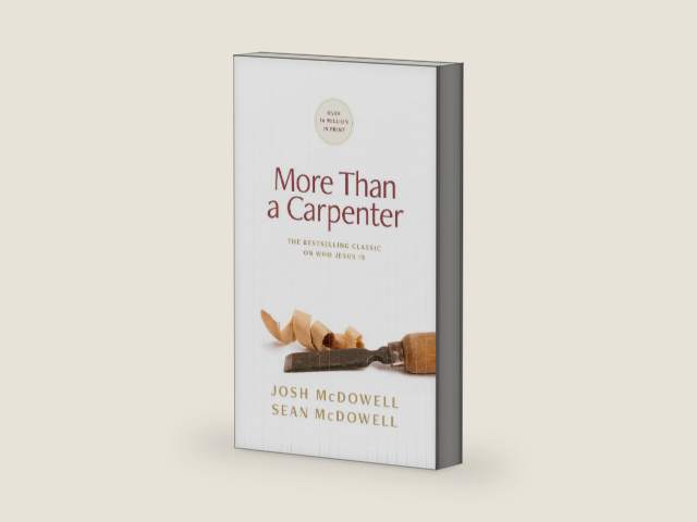More Than a Carpenter by Josh McDowell