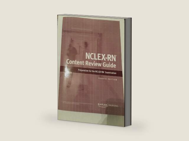 Kaplan Nursing NCLEX-RN Content Review Guide 4th Edition by Kaplan Test Prep