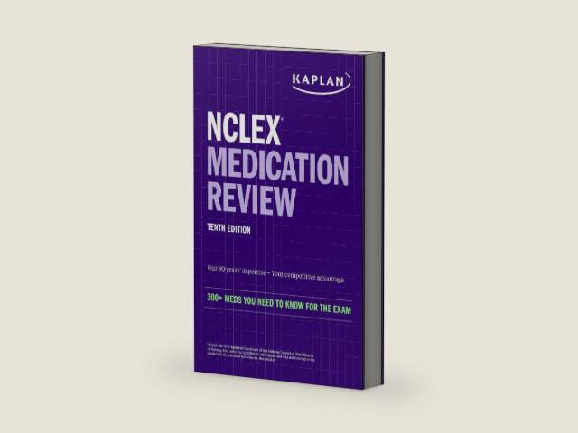 NCLEX Medication Review: 300+ Meds You Need to Know for the Exam (Kaplan Test Prep) by Kaplan Nursing