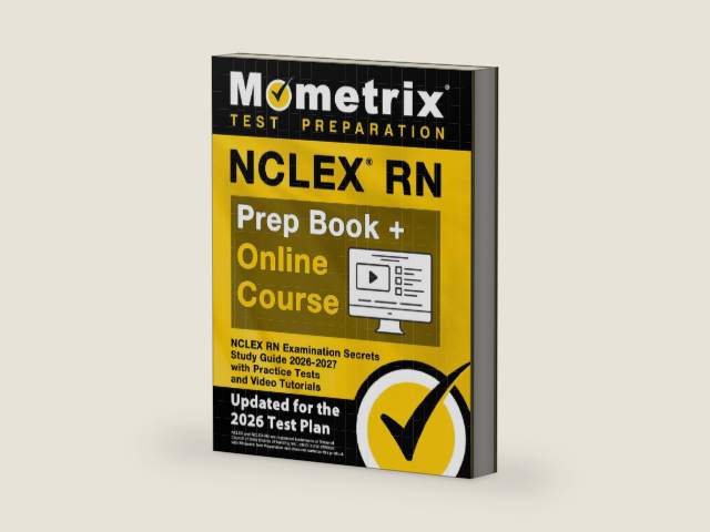 NCLEX RN Prep Book + Online Course - NCLEX RN Examination Secrets Study Guide 2026-2027 with Practice Tests and Video Tutorials: [9th Edition] by Matthew Bowling
