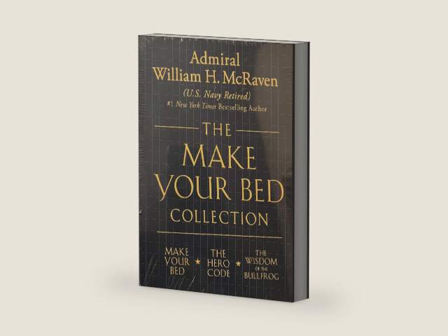 The Make your bed Collection by Admiral William H McRaven