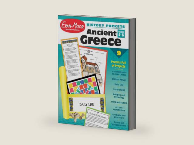 History Pockets: Ancient Greece by Evan-Moor Educational Publishers