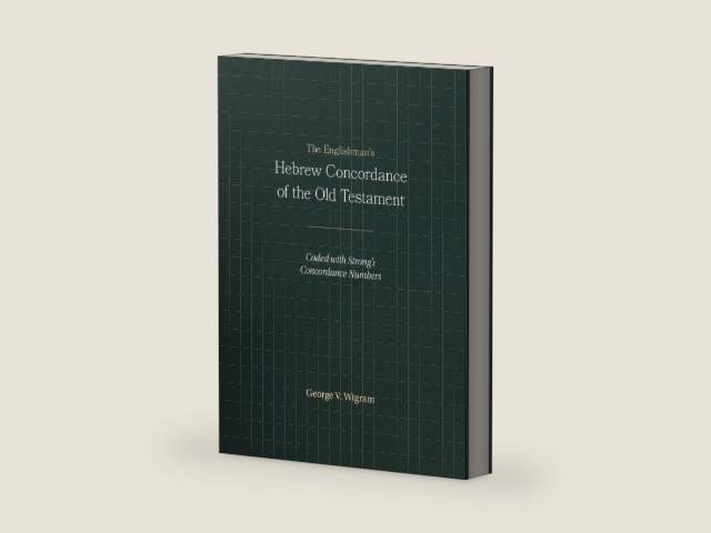 The Englishman’s Hebrew Concordance of the Old Testament: Coded with Strong’s Concordance Numbers by George V. Wigram
