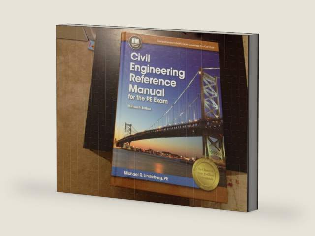 Civil Engineering Reference Manual for the PE Exam by Michael R. Lindeburg