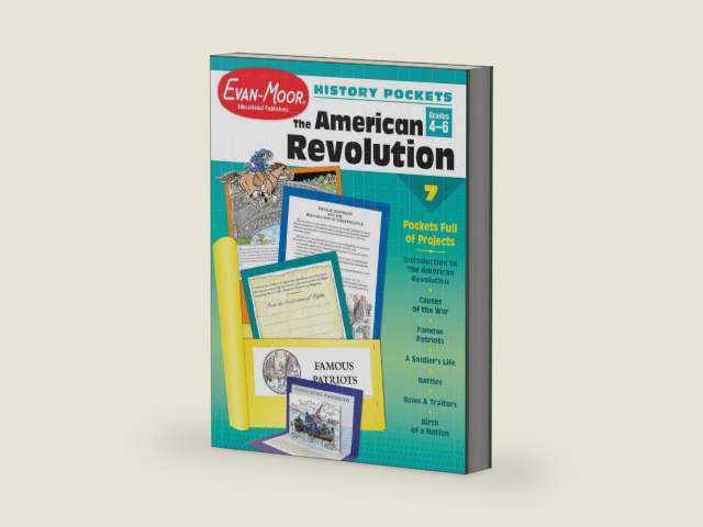 History Pockets: The American Revolution by Evan-Moor Educational Publishers