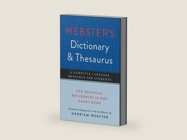 Webster's Dictionary & Thesaurus, Newest Edition by Editors of Merriam-Webster