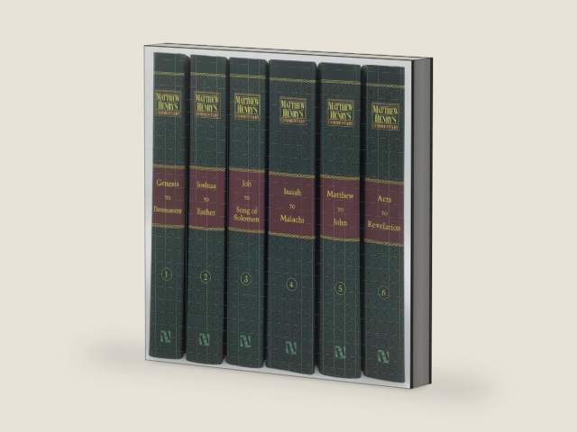 Matthew Henry’s Commentary on the Whole Bible, Complete 6-Volume Set: Complete and Unabridged by Matthew Henry