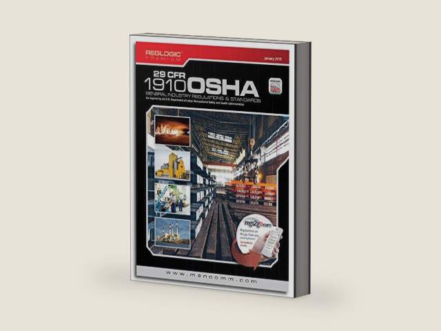 JAN 2019 OSHA General Industry 29 CFR 1910 Regulations and Standards 1/19 by Osha