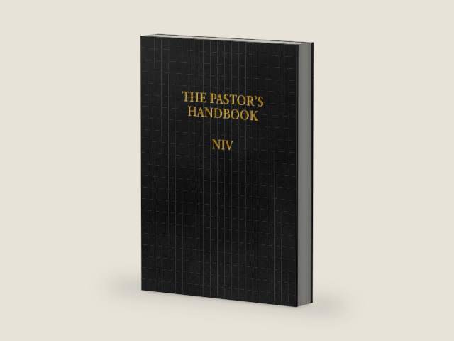 The Pastor's Handbook NIV: Instructions, Forms and Helps for Conducting the Many Ceremonies a Minister is Called Upon to Direct by Moody Publishers