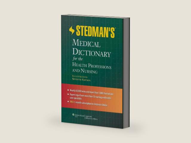 Stedman's Medical Dictionary for the Health Professions and Nursing by Stedman's