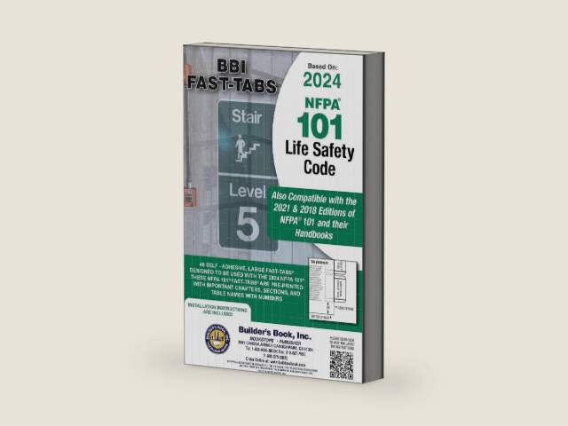 2024 Life Safety Code NFPA 101 Fast-Tabs by Mary Jorgensen