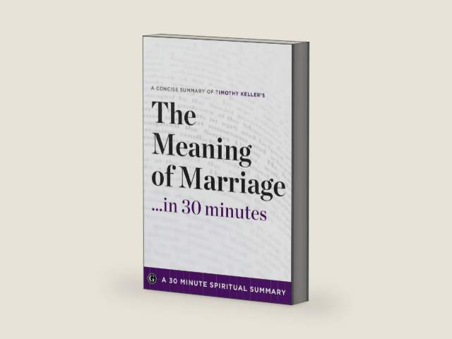 The Meaning of Marriage . . . in 30 Minutes: A 30 Minute Spiritual Summary by Timothy Keller