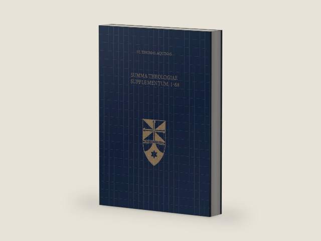 Summa Theologiae Supplementum 1-68 (Latin-English Opera Omnia) by Saint Thomas Aquinas