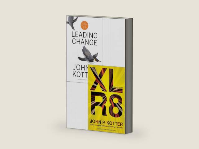 Kotter on Accelerating Change (2 Books) by John P. Kotter