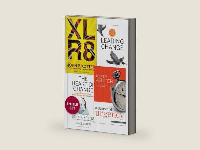 Change Leadership: The Kotter Collection (5 Books) by John P. Kotter