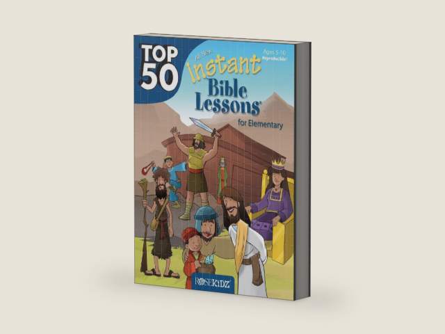 Top 50 Instant Bible Lessons for Elementary with Object Lessons by Lindsey Whitney
