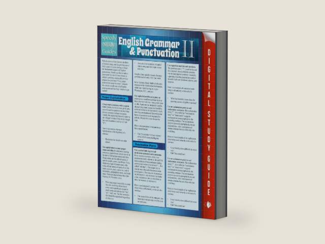 English Grammar & Punctuation II by Speedy Publishing