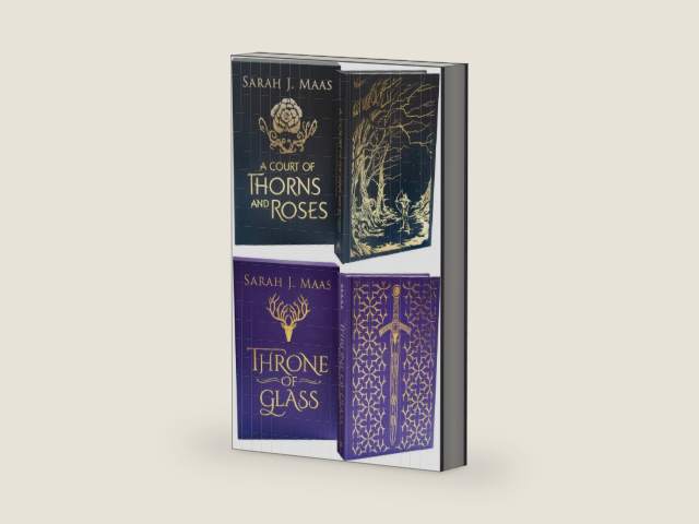 Throne of Glass Collector's Edition & A Court of Thorns and Roses Collector's Edition. Sarah J. Maas 2 Books Collection Set by Sarah J. Maas
