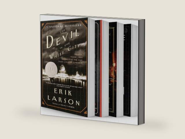The Best-Selling Series, 4 Books Collection Set.The Devil in the White City, The Splendid and the Vile, In the Garden of Beasts, Dead Wake by Erik Larson by Erik Larson