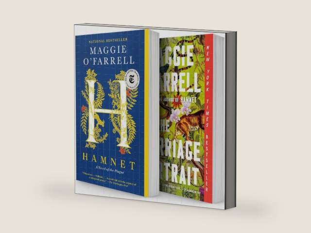 The Maggie O'Farrell Bestselling,2 Books Collection Set,Hamnet,The Marriage Portrait: Reese's Book Club. by Maggie O'Farrell