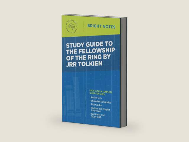 Study Guide to The Fellowship of the Ring by JRR Tolkien (Bright Notes) by Intelligent Education