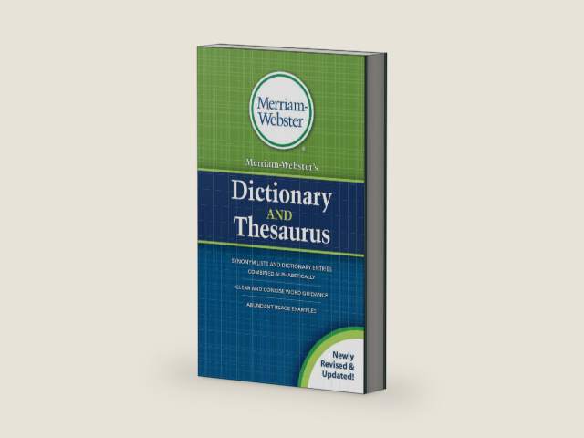Merriam-Webster's Dictionary and Thesaurus by Merriam-Webster Inc