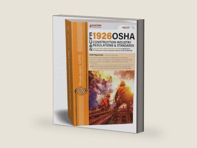 OSHA Construction Industry Regulations & Standards (29 CFR 1926) January 2026 by Mancomm