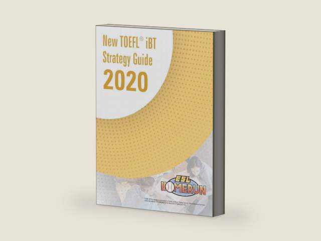 New TOEFL® iBT Strategy Guide 2020 by Rafael G. E. Otero