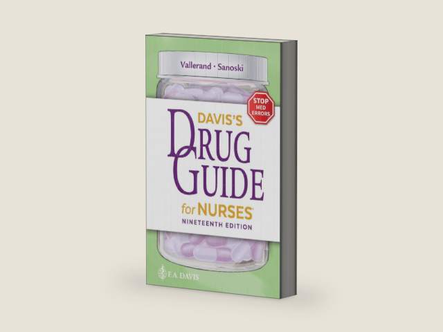 Davis's Drug Guide for Nurses by April Hazard Vallerand