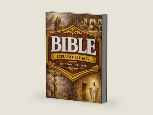 The Bible Explained Clearly - Old & New Testament: A Practical 10-Minute Daily Guide to Following God’s Word Without Feeling Lost, Seeing the Big Picture, and Letting Its Truth Shape Your Daily Life by Elias Bellamy