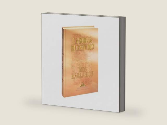 Holy Bible: Dios Habla Hoy Hardcover Study Bible With Deuterocanonical Books (Spanish Edition) by American Bible Society