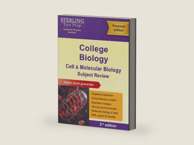 Sterling Test Prep College Biology: Cell and Molecular Biology Review by Sterling Test Prep