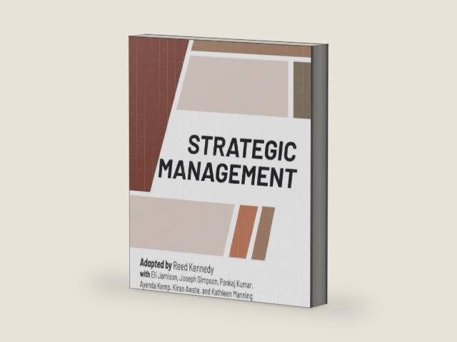 Strategic Management (b&w) by Reed Kennedy