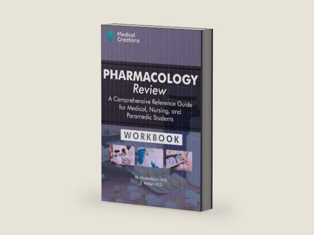 Pharmacology Review - A Comprehensive Reference Guide for Medical, Nursing, and Paramedic Students: Workbook by S Meloni M D