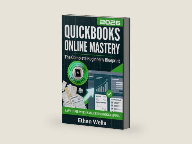 QuickBooks Online Mastery: The Complete Beginner's Blueprint: A Step-by-Step Illustrated Guide with Real-World Examples, Expert Tips, and Proven ... (Business Productivity Blueprint) by Ethan Wells