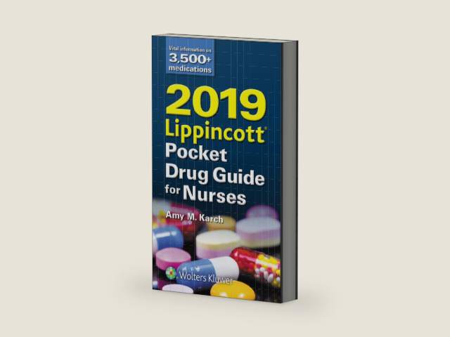 2019 Lippincott Pocket Drug Guide for Nurses by Amy M. Karch RN MS