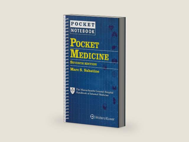 Pocket Medicine: The Massachusetts General Hospital Handbook of Internal Medicine by Dr. Marc S Sabatine MD