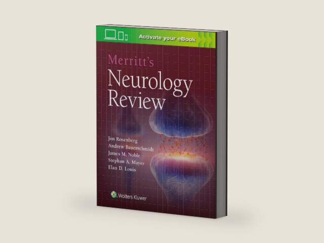 Merritt’s Neurology Review: Print + eBook with Multimedia by Jon Rosenberg