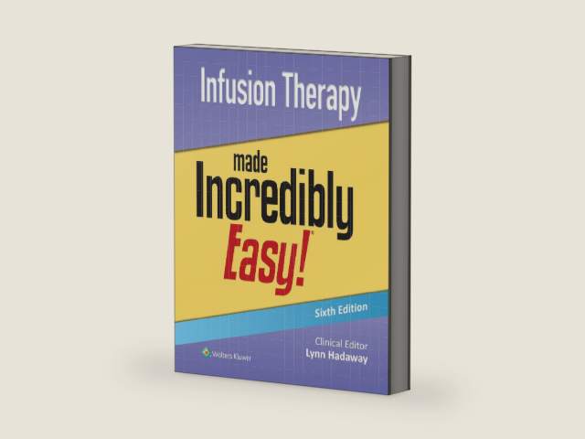 Infusion Therapy Made Incredibly Easy! (Incredibly Easy! Series®) by Lynn Hadaway