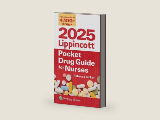 2025 Lippincott Pocket Drug Guide for Nurses by REBECCA TUCKER